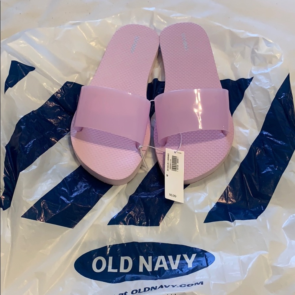 pink sandals